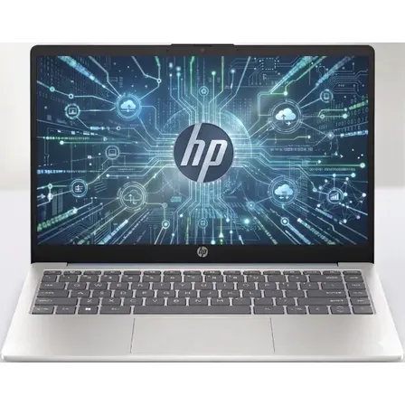 Notebook Hp 14-em0002 Amd Athlon 7120u | 4gb Ram Ddr4 | 128gb Ssd | Pantalla 14 Hd Graficos Integrados Color Moonlight Blue