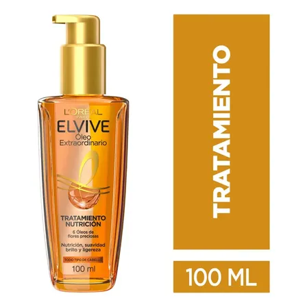 Óleo Extraordinario Reparación de Puntas L'Oréal Elvive 100Ml
