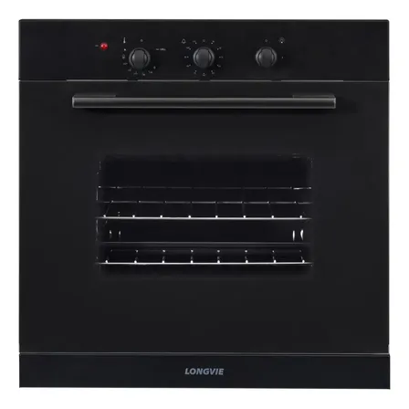 Horno A Gas Longvie H1500g Con Grill Eléctrico De Empotrar Color Grafito