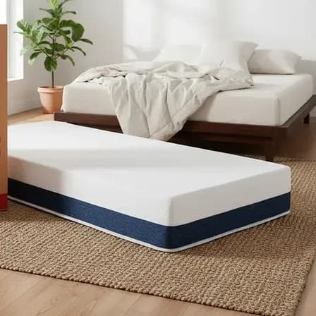 Colchón De Resortes Springwall Upper Rest 080x190 Cm De 1 Plaza Color Blanco
