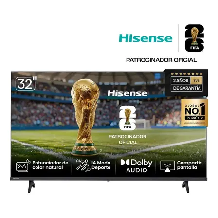 Smart TV Hisense Pantalla 32 Pulgadas 32A42K HD