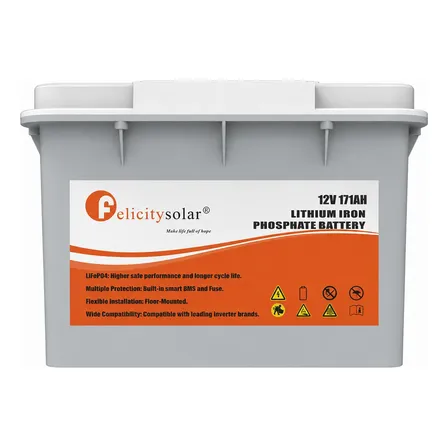 Bateria De Litio 12v 171ah Bms Solar Mas Que 100ah Felicity