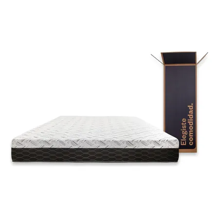 Colchón En Caja Sueño Dorado Box Plus 2 Plazas 130x190 Cm