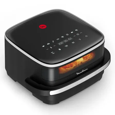 Freidora De Aire Moulinex Easy Fry Surface Xl 4l Negro Negro